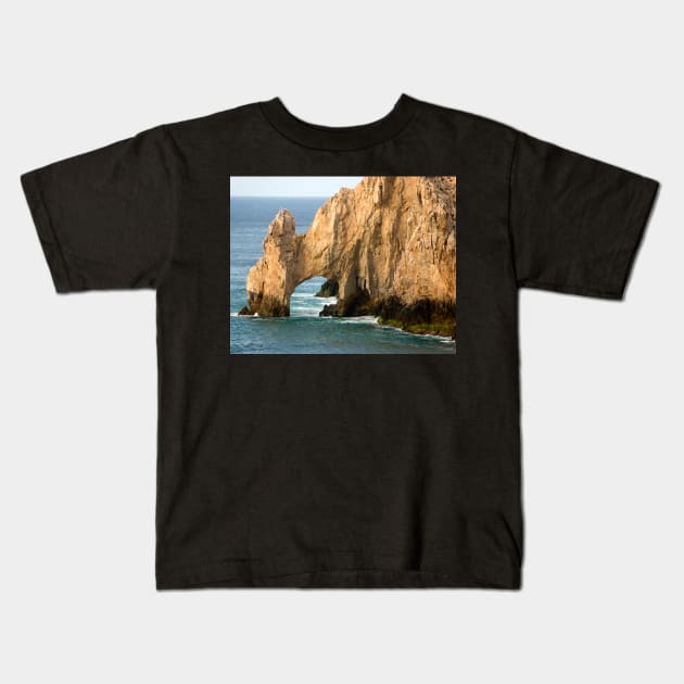 Lands End at Cabo San Lucas Kids T-Shirt by randymir